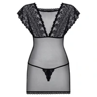Chemise Obsessive 821-CHE Negru S-M