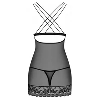 Chemise Obsessive 854-CHE Negru S-M