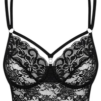 Chemise Obsessive 860-CHE Negru S-M