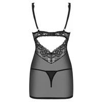 Chemise Obsessive 867-CHE Negru S-M
