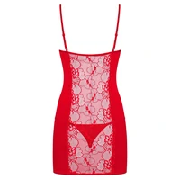 Chemise Obsessive Heartina Roșu S-M
