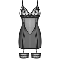 Chemise Obsessive Nuites Negru S-M