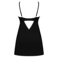 Chemise Obsessive Rosenty Negru XS-S