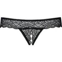 Chilot Decupat Obsessive Miamor Negru L-XL
