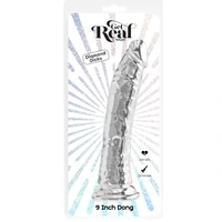 Clear Dong 9 Inch Transparent