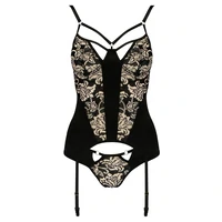 Corset Cașmir Victoria Negru S-M