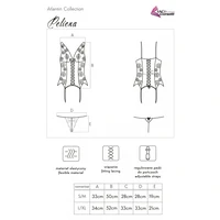 Corset LivCo Peliena Negru L-XL
