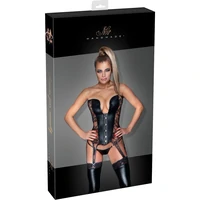 Corset Noir Handmade Hayden Negru S