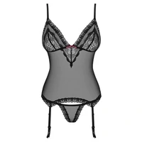 Corset Obsessive 820-COR Negru L-XL
