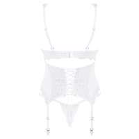 Corset Obsessive Amor Alb S-M