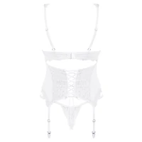 Corset Obsessive Amor Alb L-XL