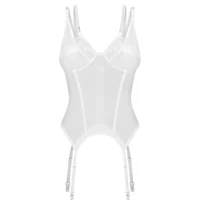 Corset Obsessive Arrowel Alb L-XL