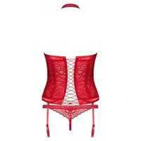 Corset Obsessive Flameria Roșu S-M