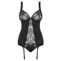 Corset Obsessive Heartina Negru S-M