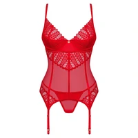 Corset Obsessive Ingridia Roșu XS-S