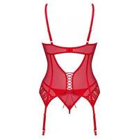 Corset Obsessive Ingridia Roșu XS-S