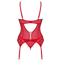 Corset Obsessive Ingridia Roșu XS-S