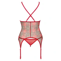 Corset Obsessive Jollymore Roșu XS-S