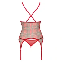 Corset Obsessive Jollymore Roșu XS-S