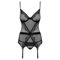 Corset Obsessive Lustella Negru S-M