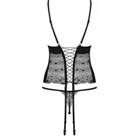Corset Obsessive Sharlotte Negru S-M