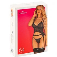 Corset Obsessive Yaskana Negru XS-S