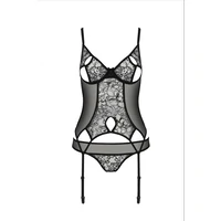 Corset Passion Eco Primula Negru S-M