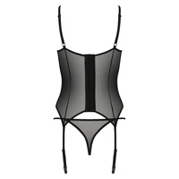 Corset Passion Eco Zinnia Negru S-M