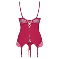 Corset Roșu Obsessive Rosalyne S-M