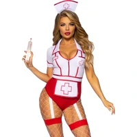 Costum Leg Avenue Nurse Feelgood Roșu S