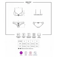 Costum Obsessive 834-CST Turcoaz S-M