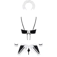 Costum Obsessive Maid Negru S-M