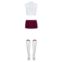 Costum Obsessive Studentă Mov S-M