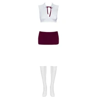 Costum Obsessive Studentă Mov S-M