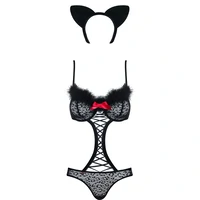 Costum Obsessive Gepardina Negru S-M