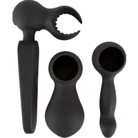 Couples Choice Wand – 12 Moduri, încălzire 41°C, Reîncărcabil Negru