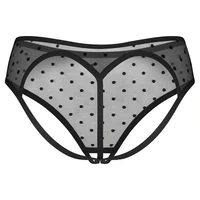 Crotchless Panties Obsessive Nuites Negru S-M