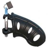 Cușcă Penis Silicone Block Negru