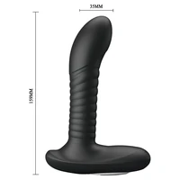 Debra Mr. Play Masator Prostată – 12 Vibrații, 3 Rotații Negru