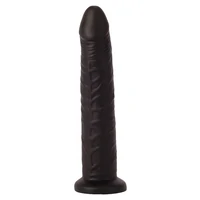 Dildo 16.5cm Colours Pleasure 4 Negru