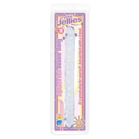 Dildo Crystal Jellies Double 18 Inch Transparent