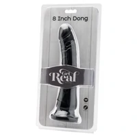 Dildo Cu Ventuză Get Real Negru