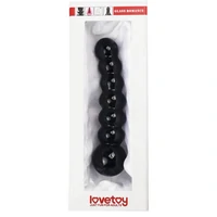 Dildo din Sticlă Glass Romance 15.5cm Negru