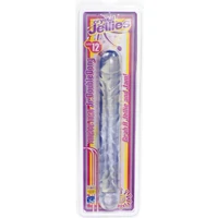 Dildo Dublu Crystal Jellies Jr. 30.5cm Transparent