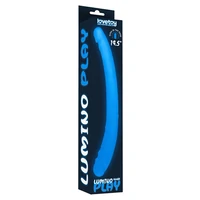 Dildo Dublu Lumino Play Transparent