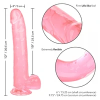 Dildo Queen Size Dong 30.5cm Roz