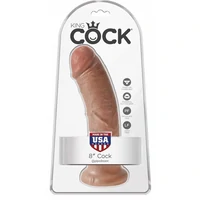 Dildo Realistic King 8 Tan