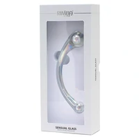Dildo Rimba Sensual Glass Wanda Transparent