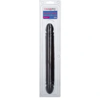 Dildo Smooth Double Negru