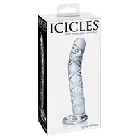 Dildo Sticlă Icicles No 60 Transparent
